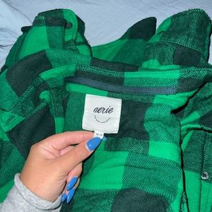 aerie oversized flannel